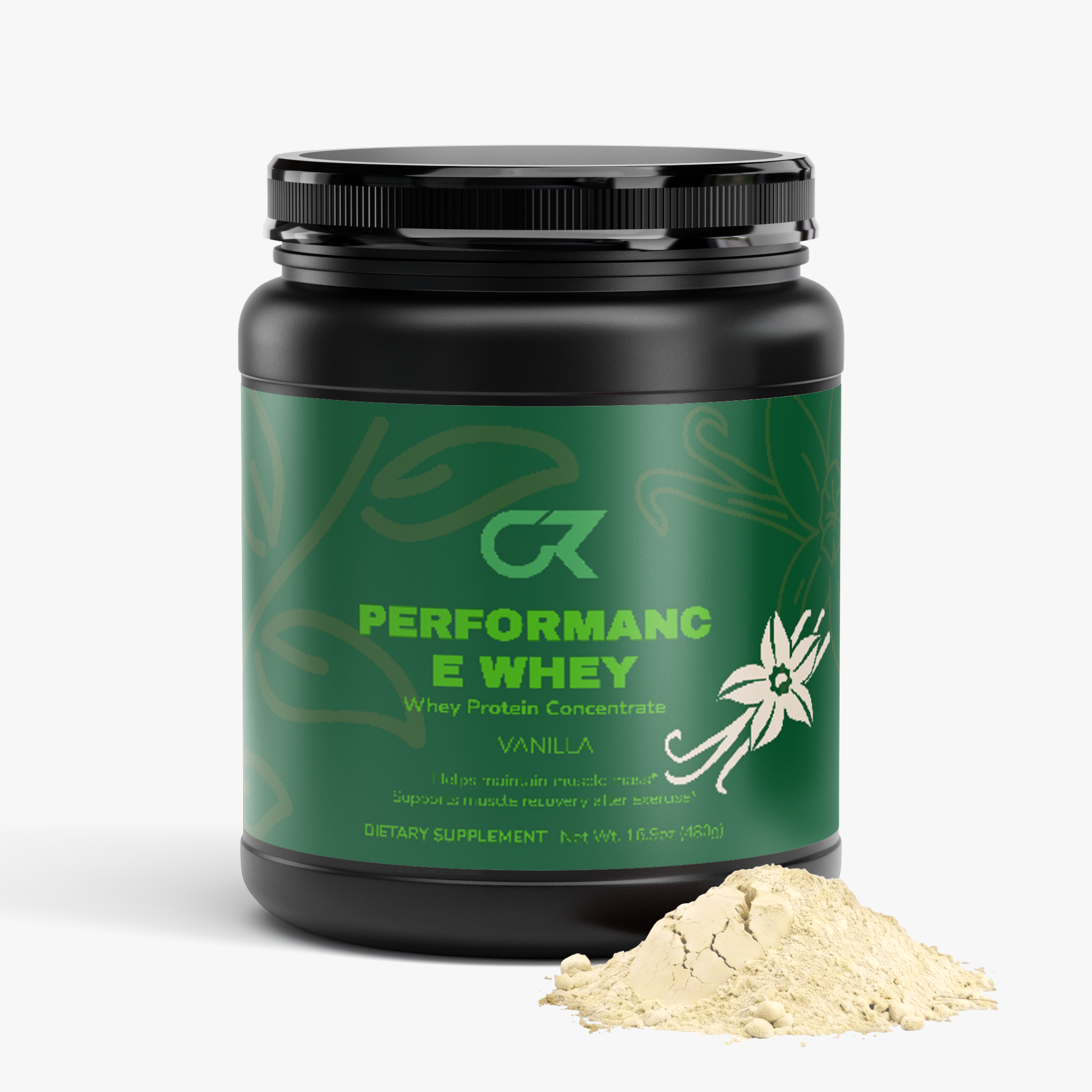 Mistura de Whey Protein Performance de Baunilha