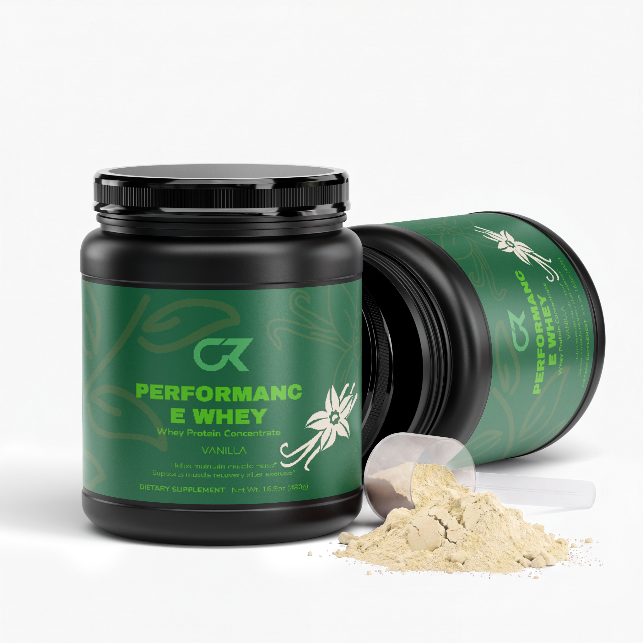 Mistura de Whey Protein Performance de Baunilha