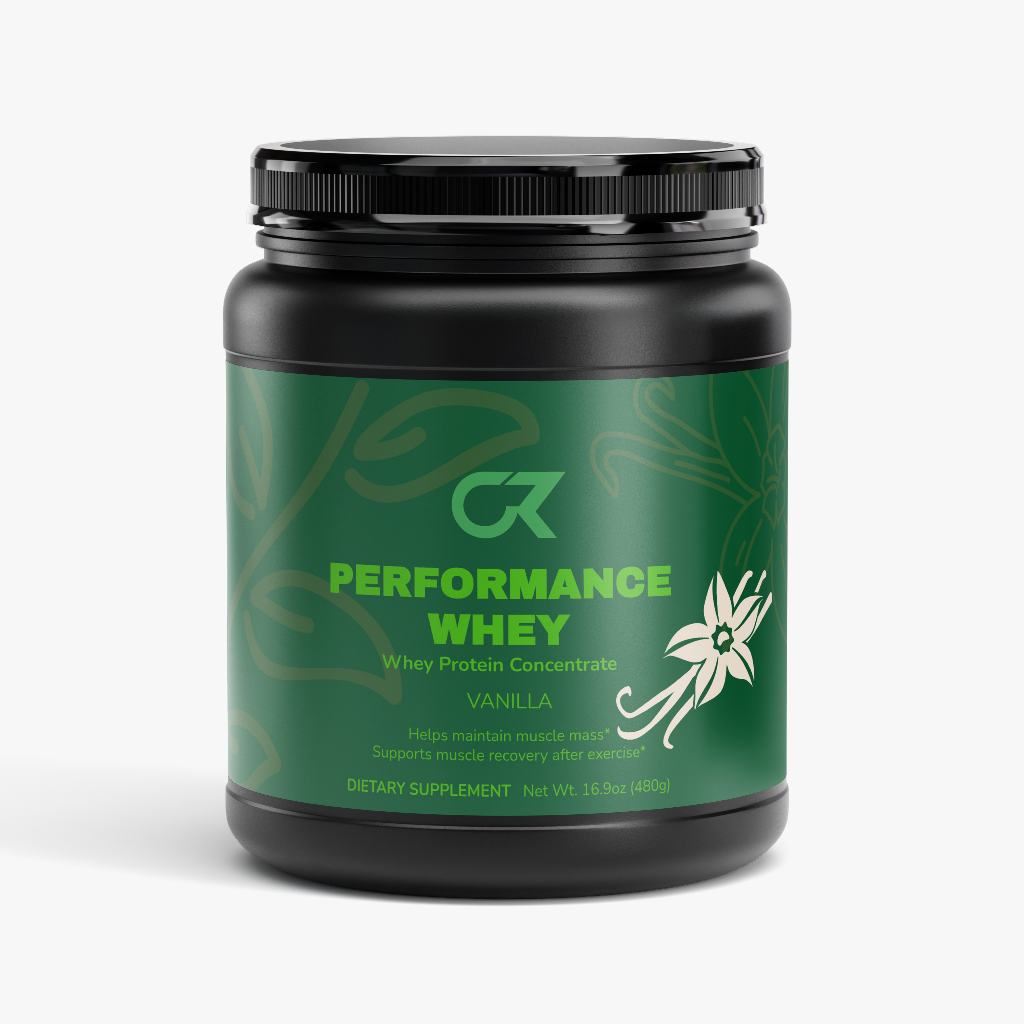 Mistura de Whey Protein Performance de Baunilha