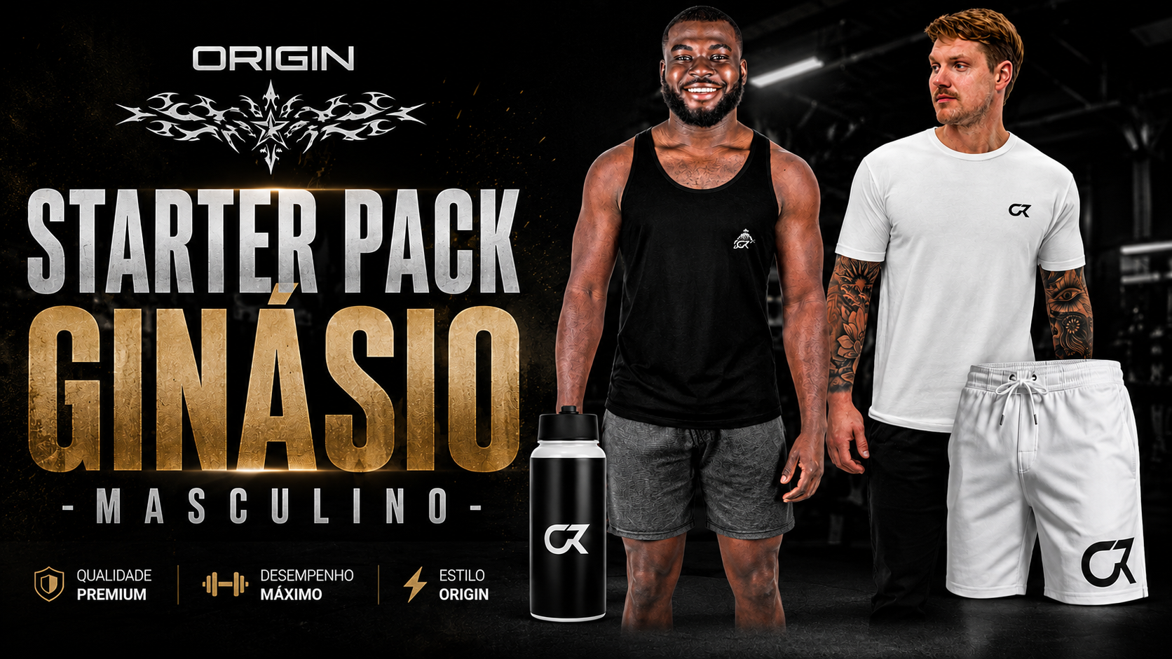 Starter Pack Ginásio - Masculinos